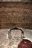 Bagan Myanmar. Sulamani temple. Seated Buddha. 